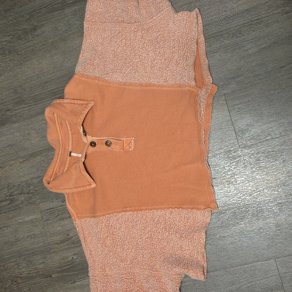 Free People • Prep School Pullover (orange) - Picture 7 of 13